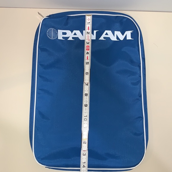 Vintage PAN AM Airlines Zippered Document/Shirt Bag - Picture 2 of 3